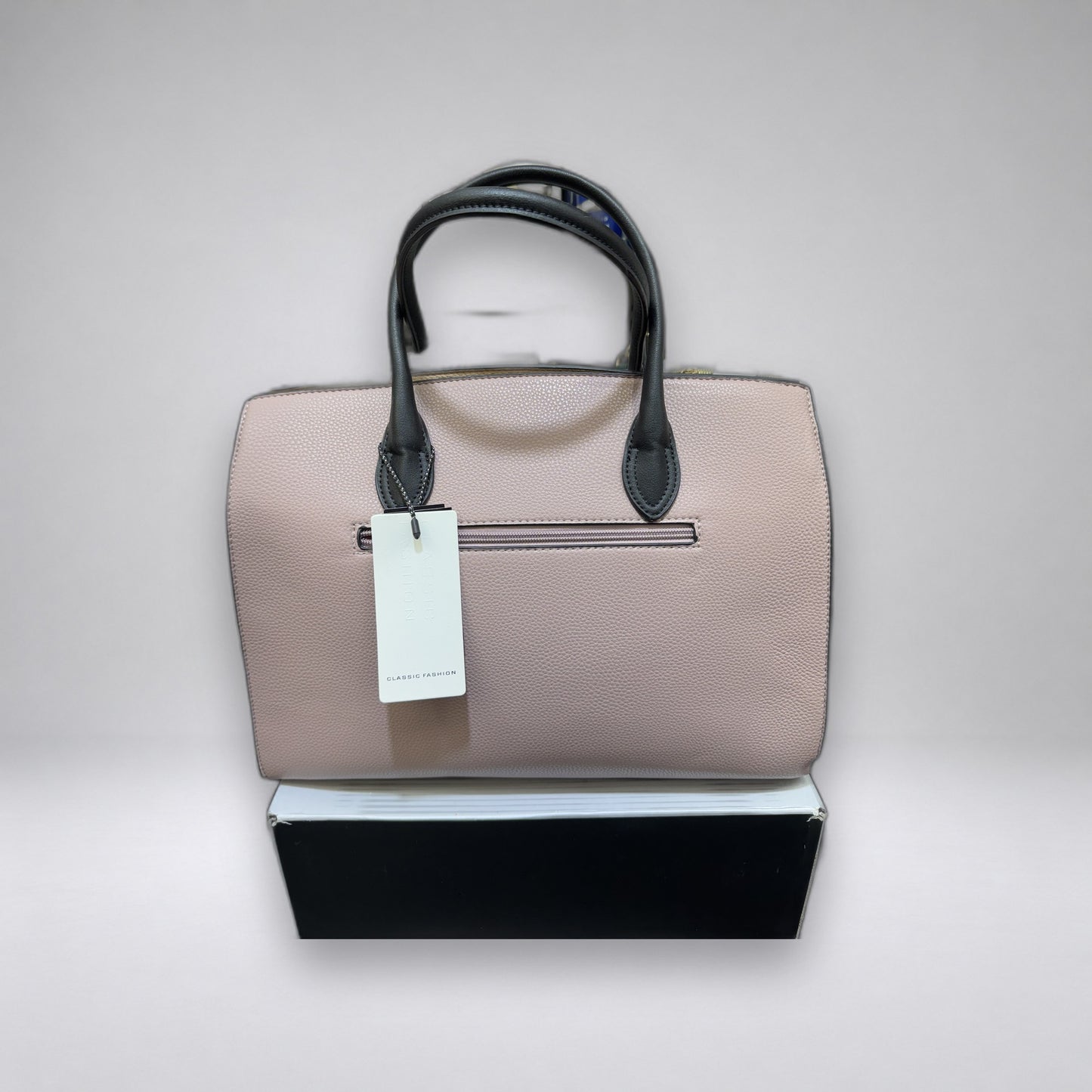 Colorblock Birkin Tote