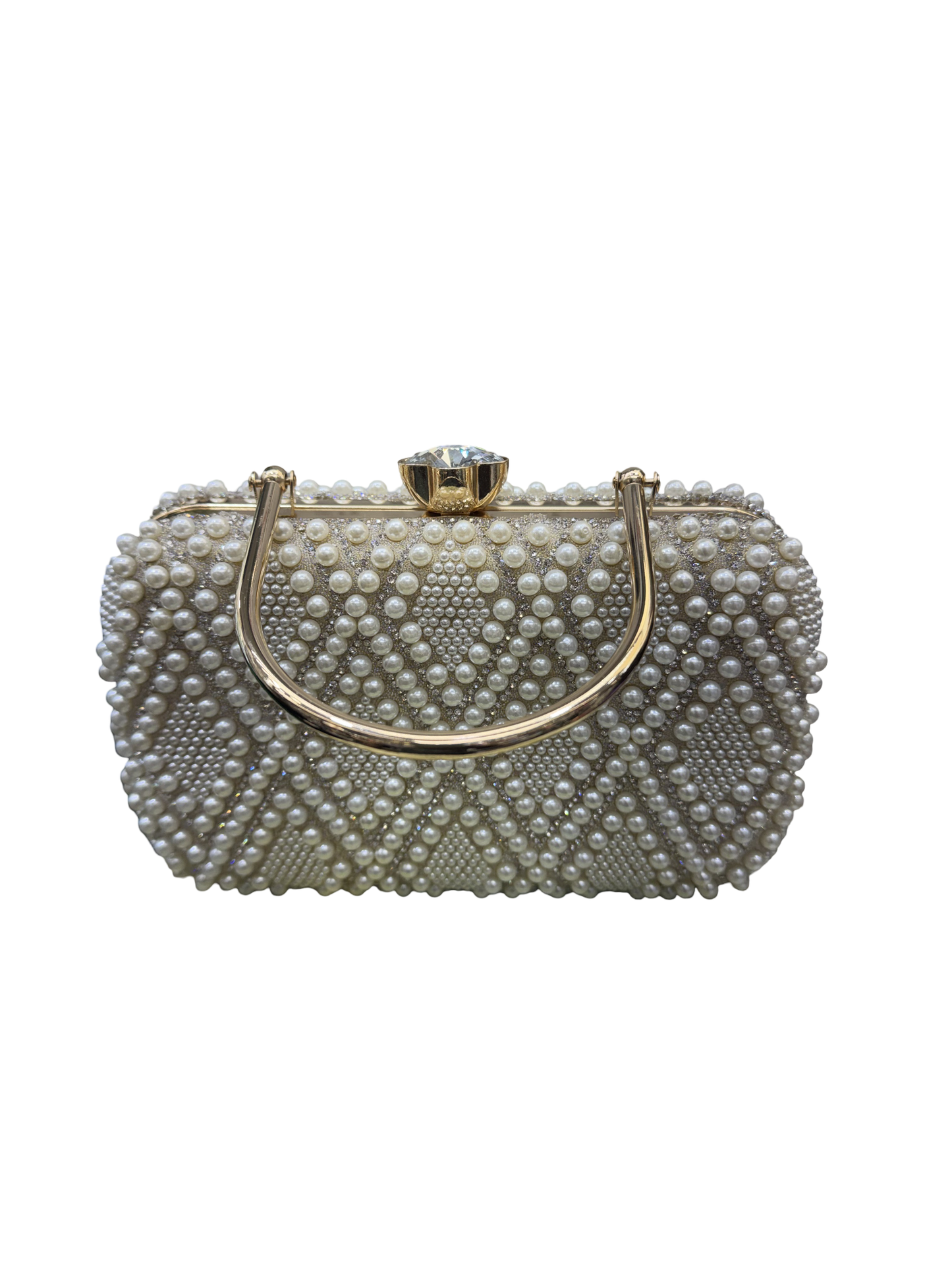 Pearl Beaded Minaudière