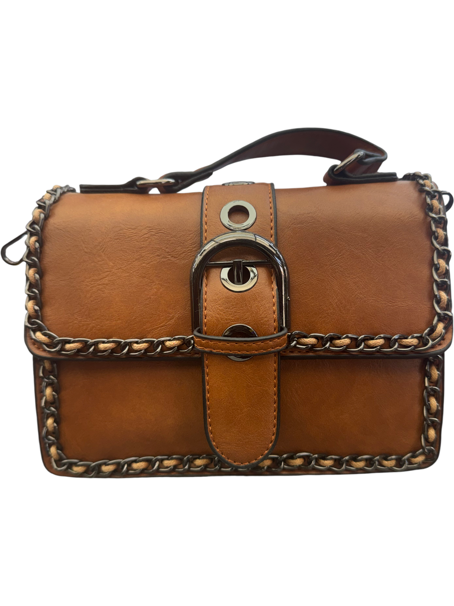 Chain Buckle Crossbody