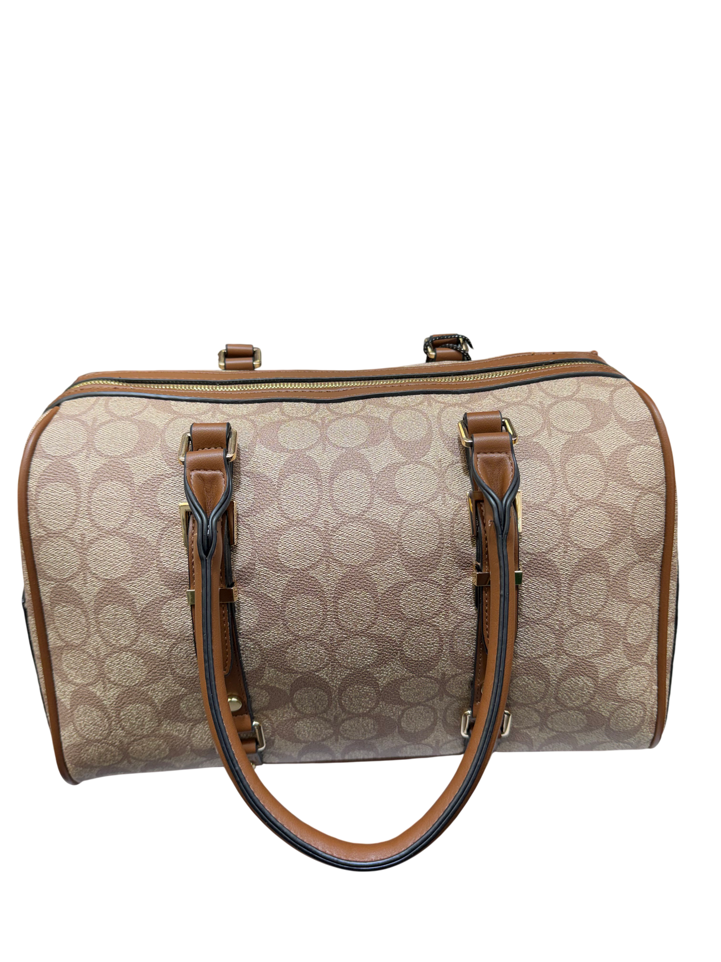 Monogram Canvas Satchel