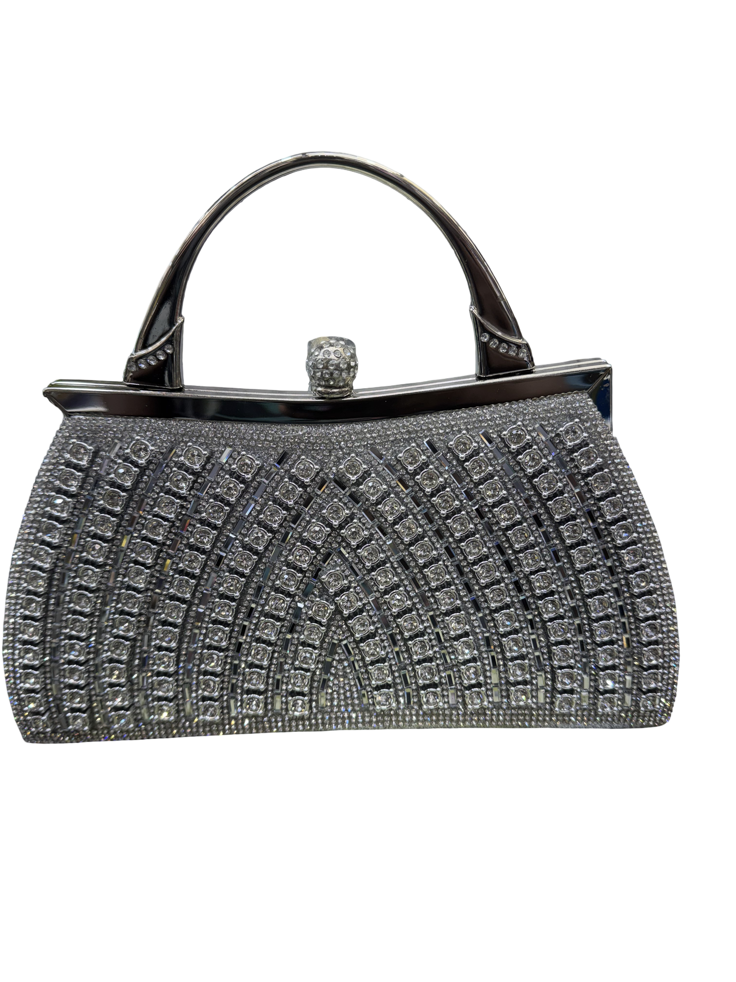 Crystal Column Evening Bag