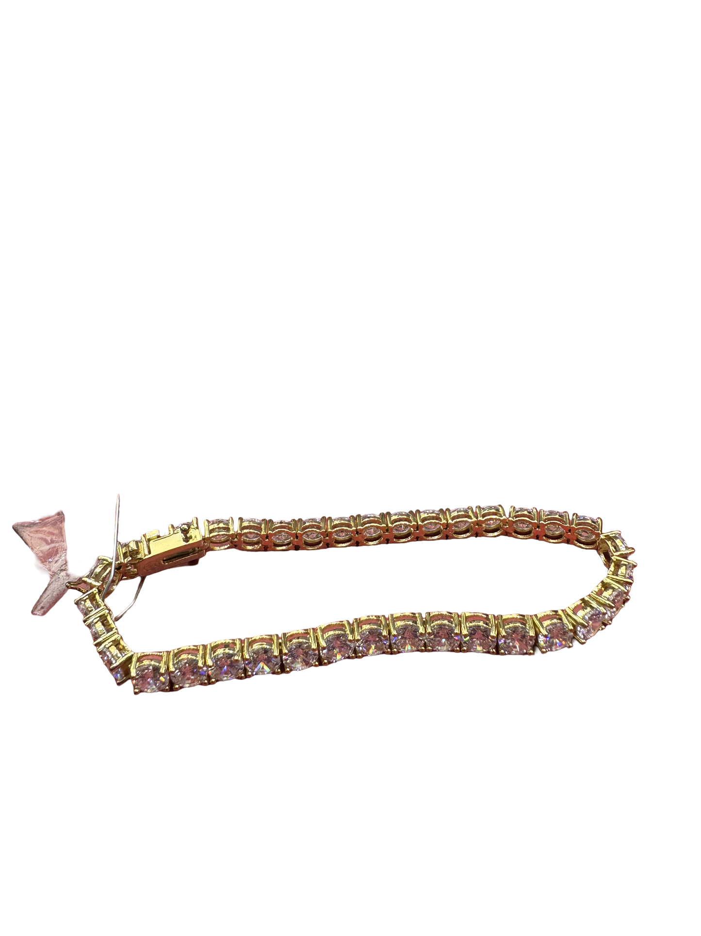 Gold Tennis Bracelet