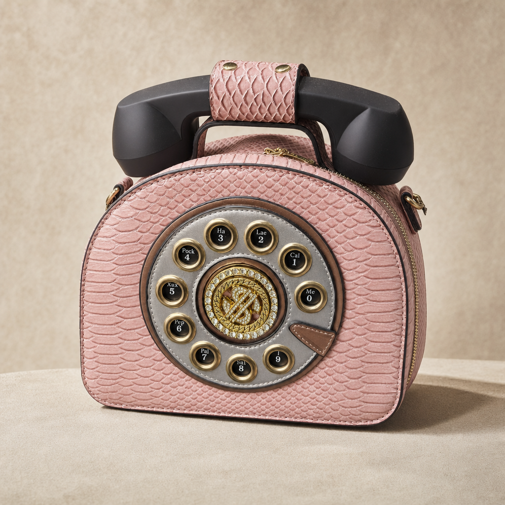 Retro Ringer Phone Bag