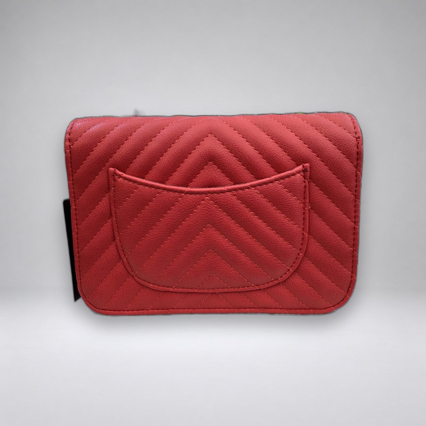 Chevron Quilted Flap Bag