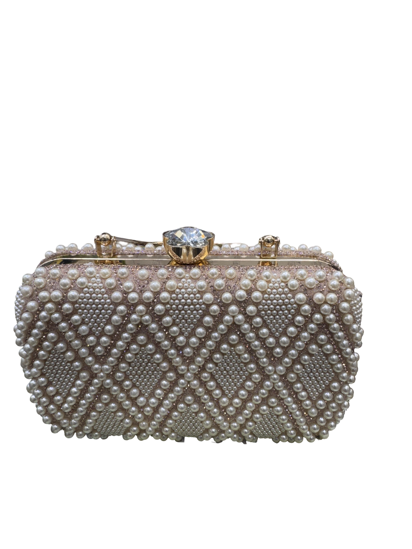 Pearl Beaded Minaudière