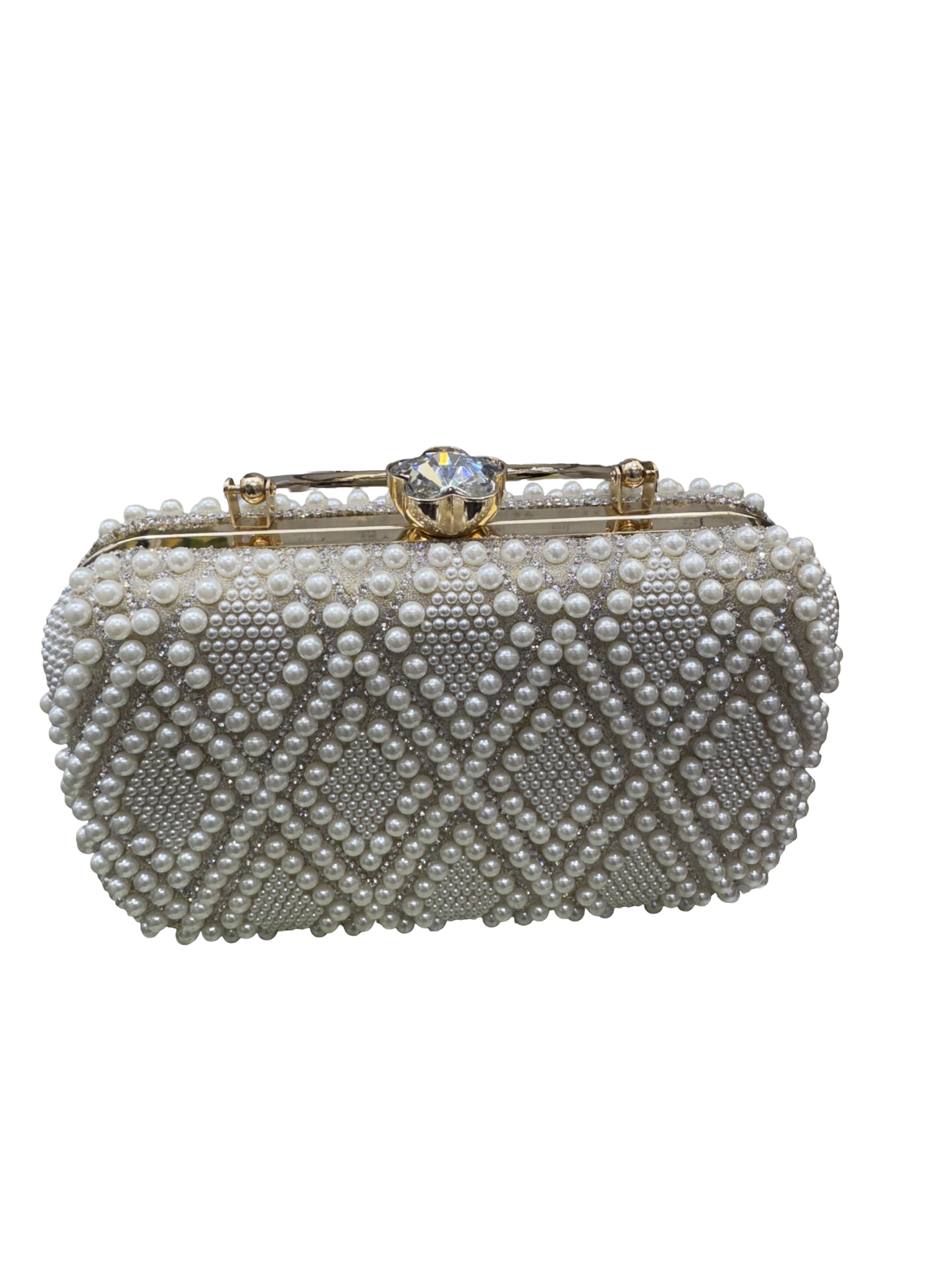 Pearl Beaded Minaudière