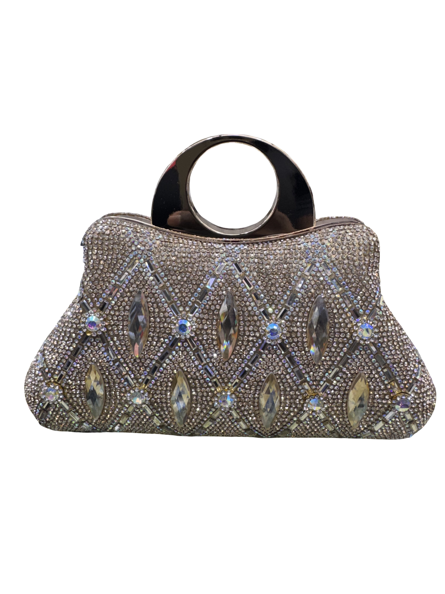 Celeste Crystal Evening Clutch