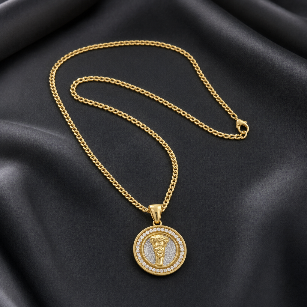 Medallion Pendant Necklace
