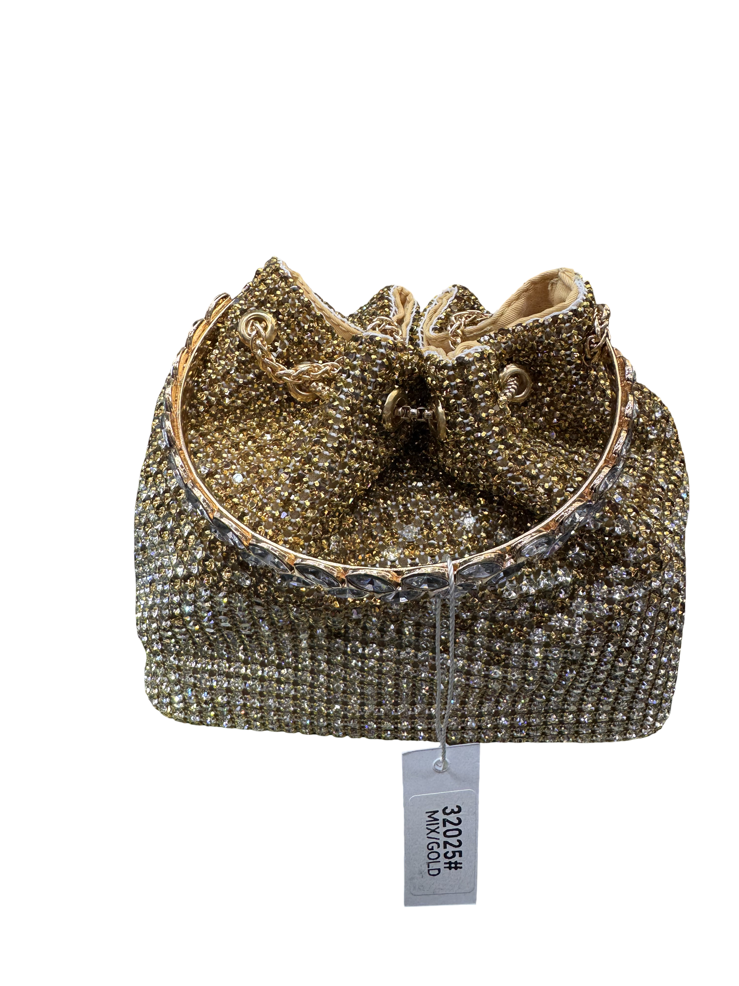 Luxe Bead Drawstring Pouch