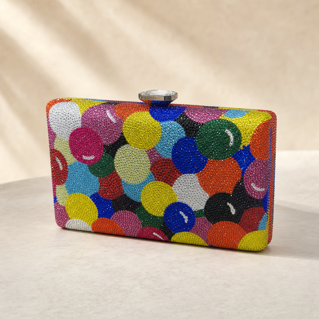Kaleido Sparkle Clutch