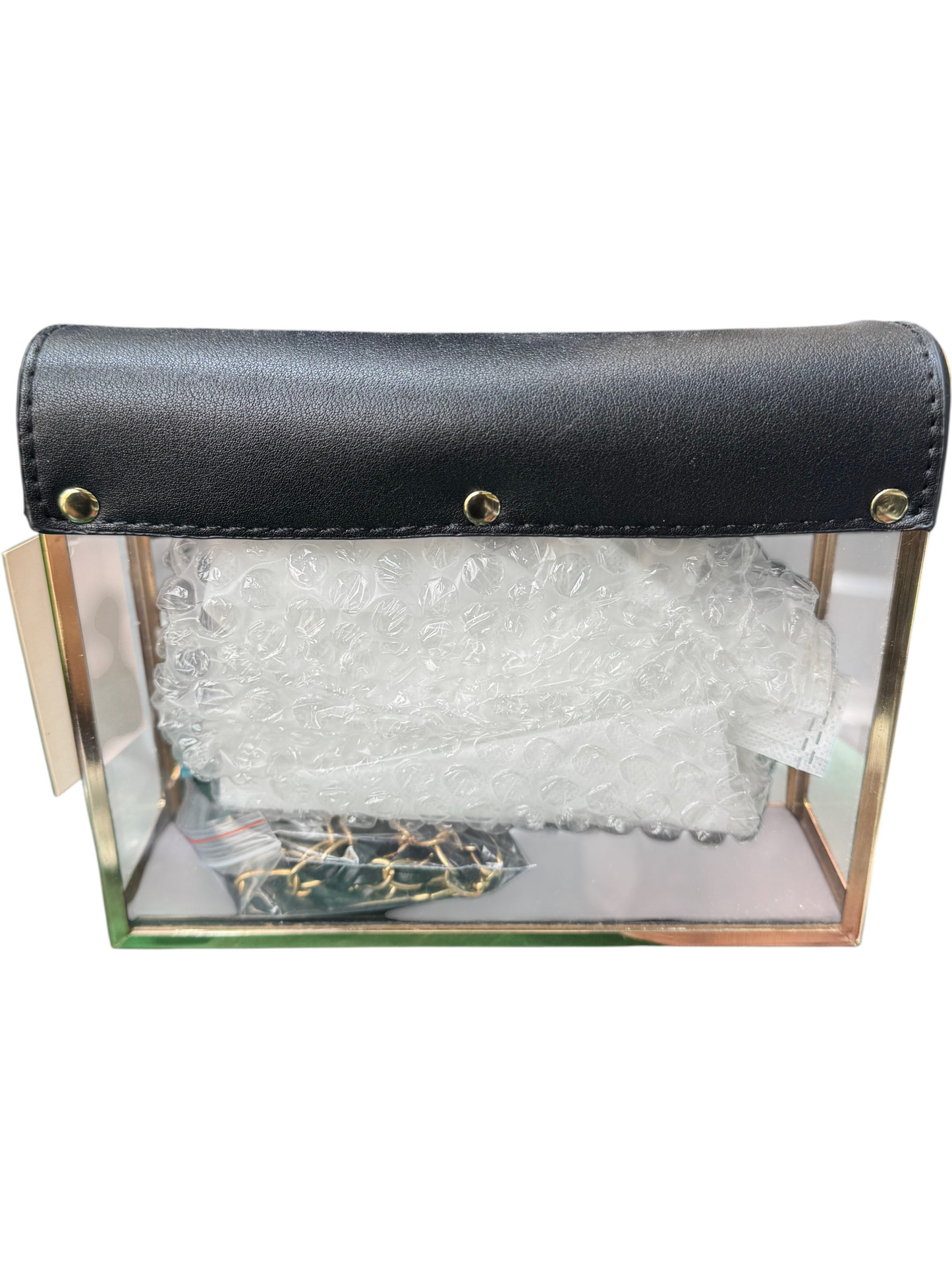 Clear Acrylic Flap Box Bag
