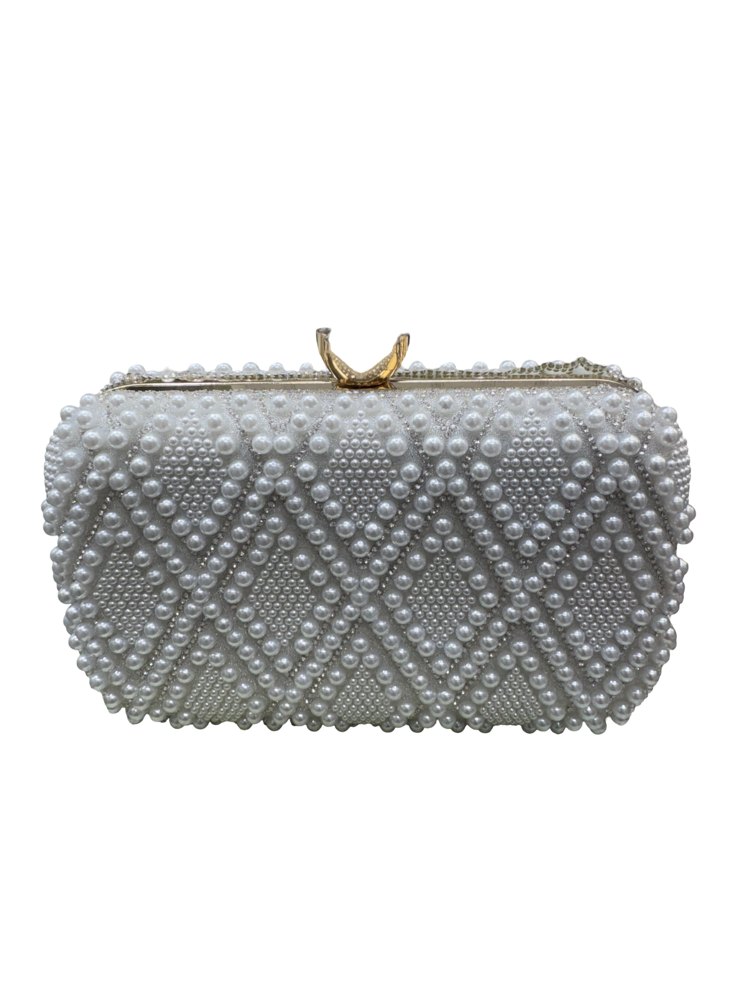 Pearl Beaded Minaudière