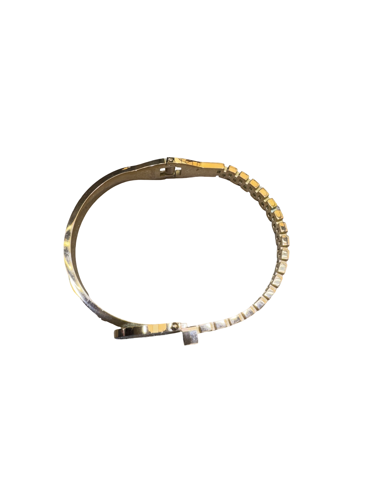 Heart Charm Bangle Bracelet
