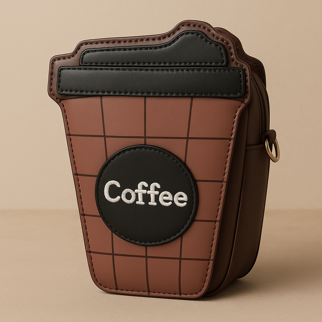 Coffee Cup Novelty Bag