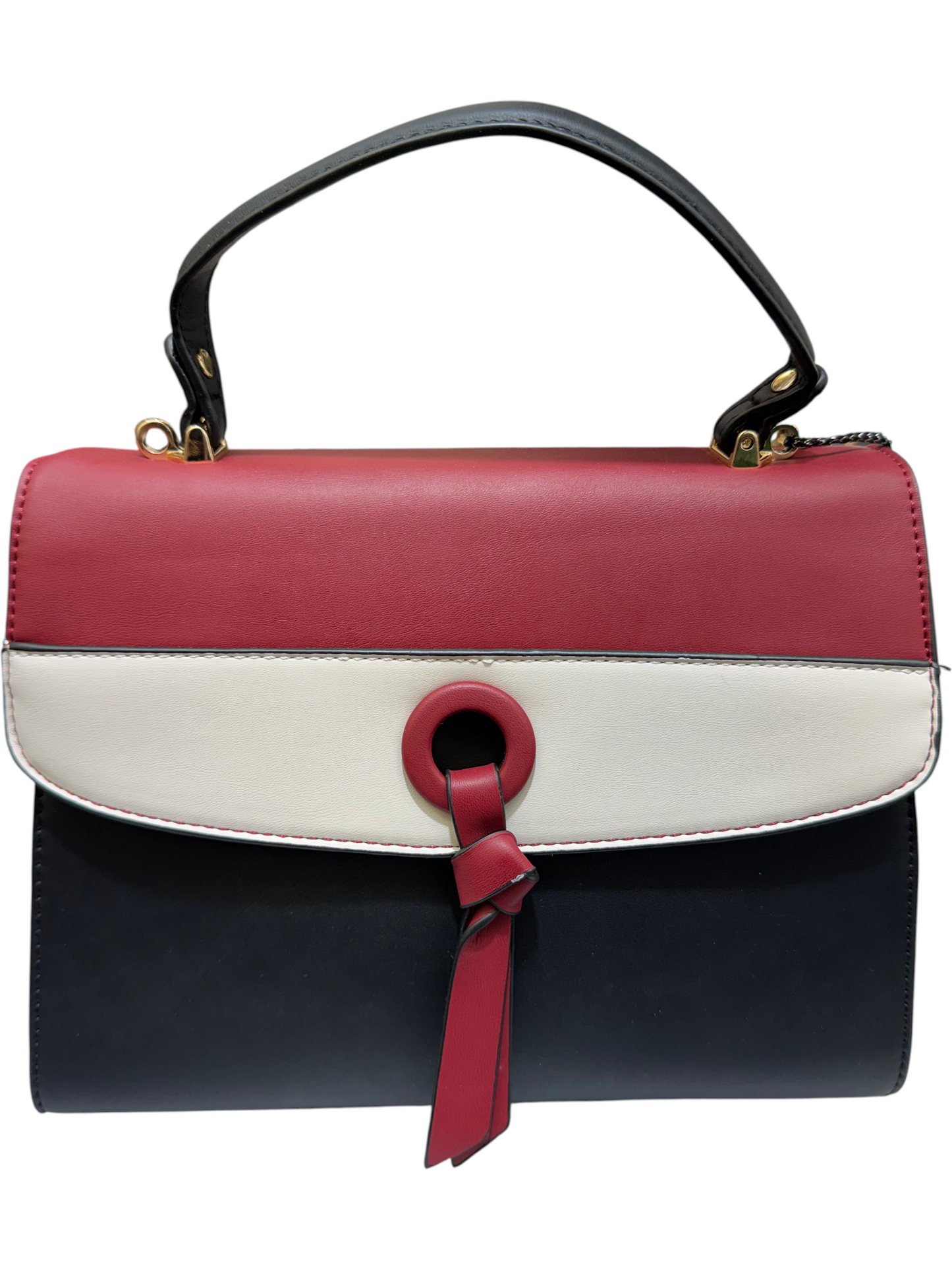 Colorblock Ring Closure Crossbody