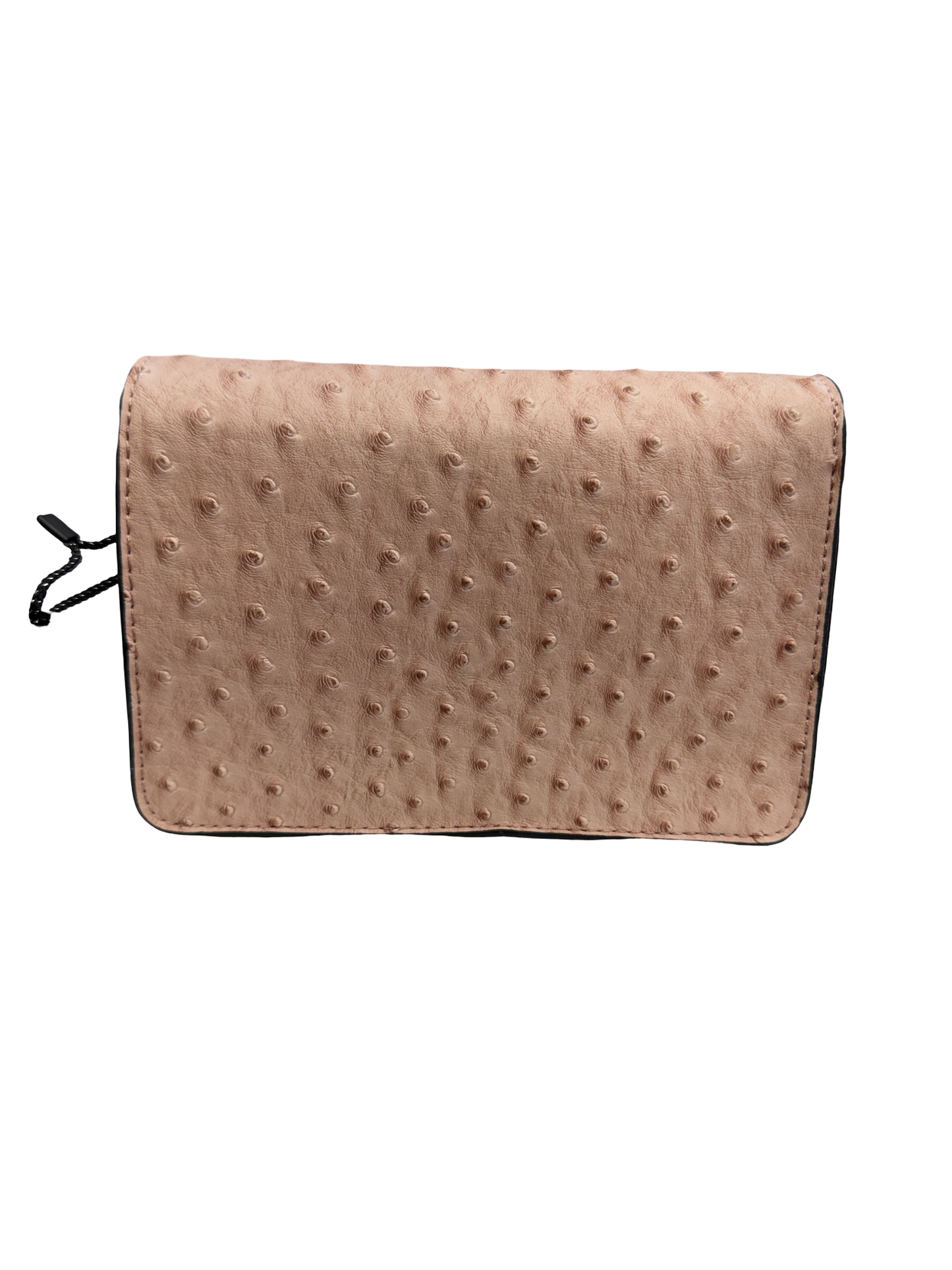 Ostrich Texture Clutch Crossbody