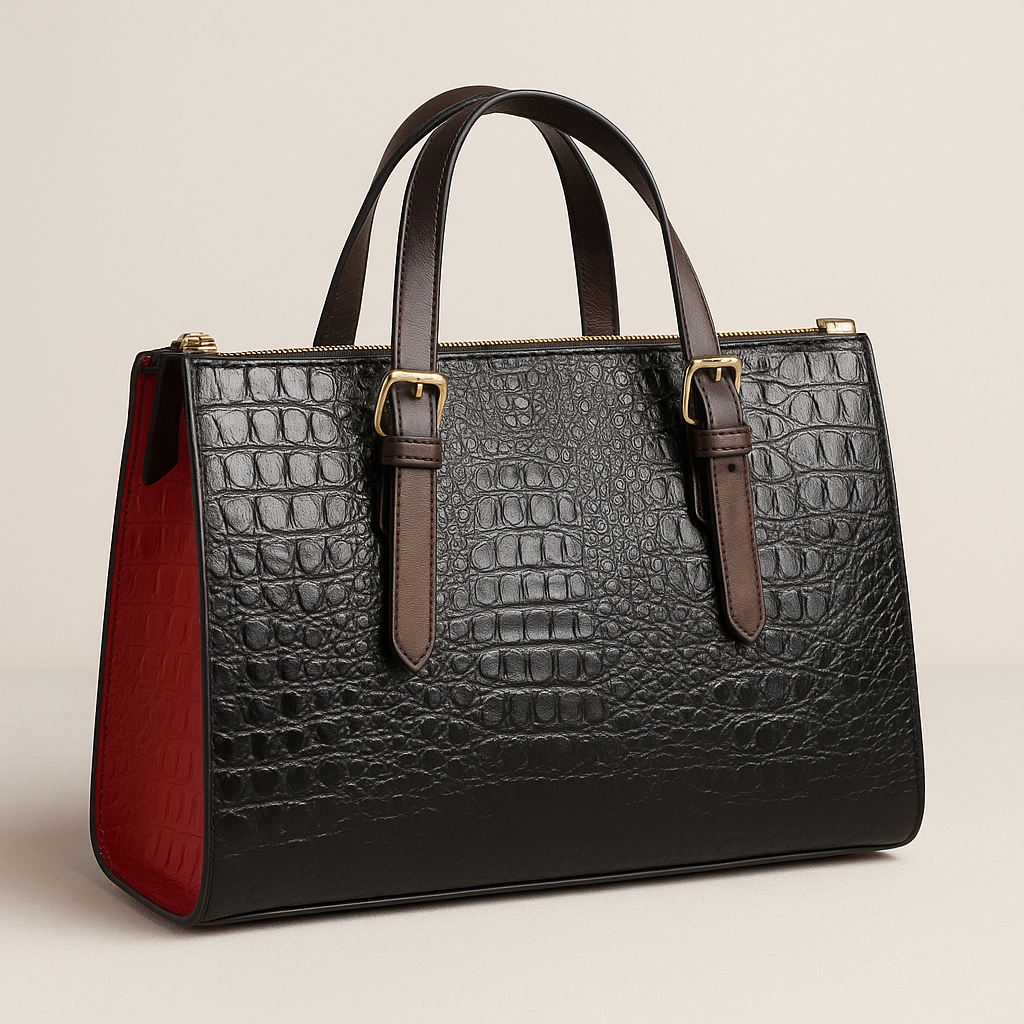 Croc Colorblock Tote