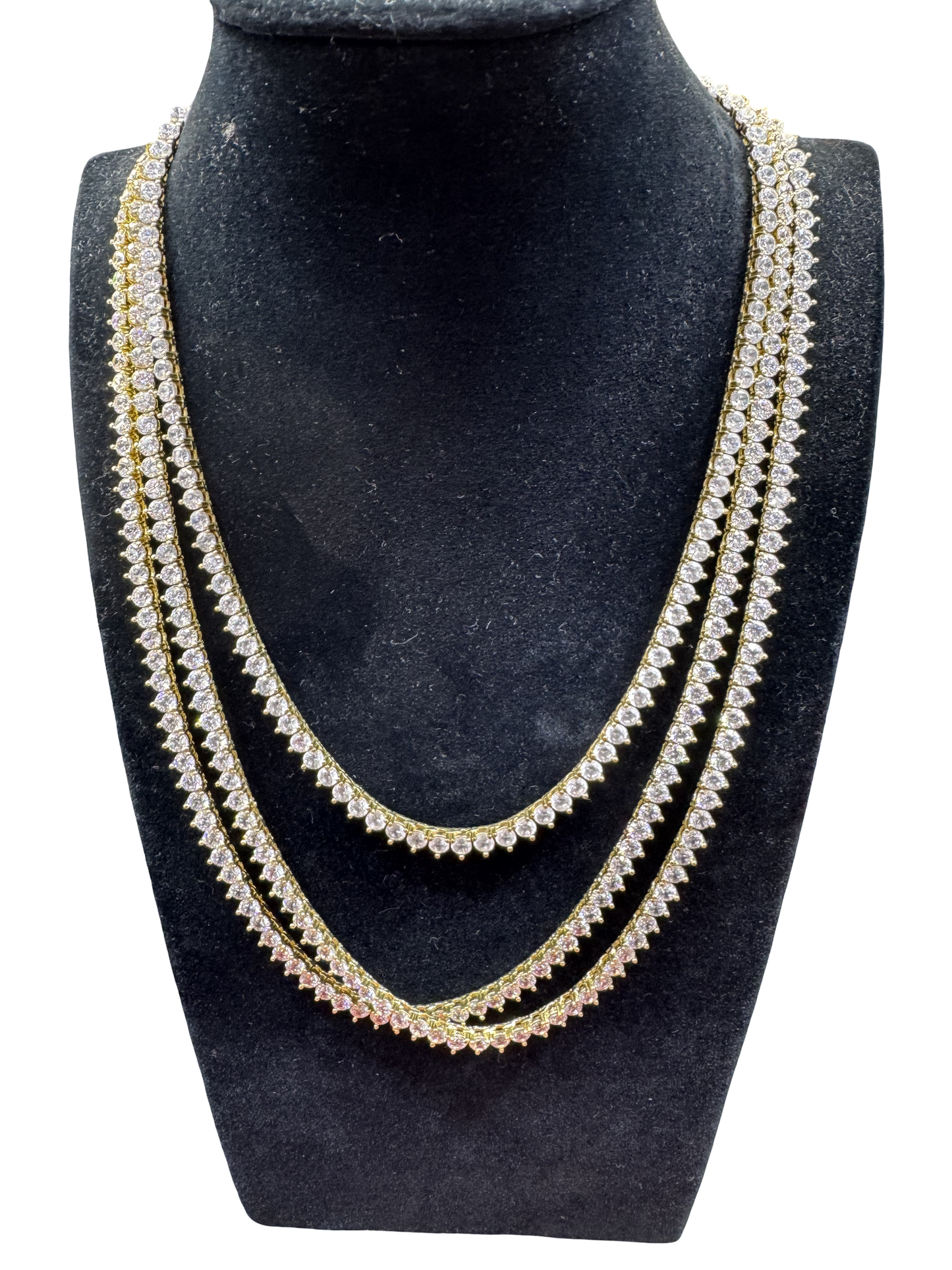 Layered Tennis-Spike Chains