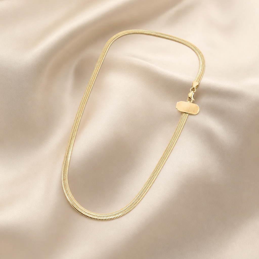 Herringbone Chain Necklace