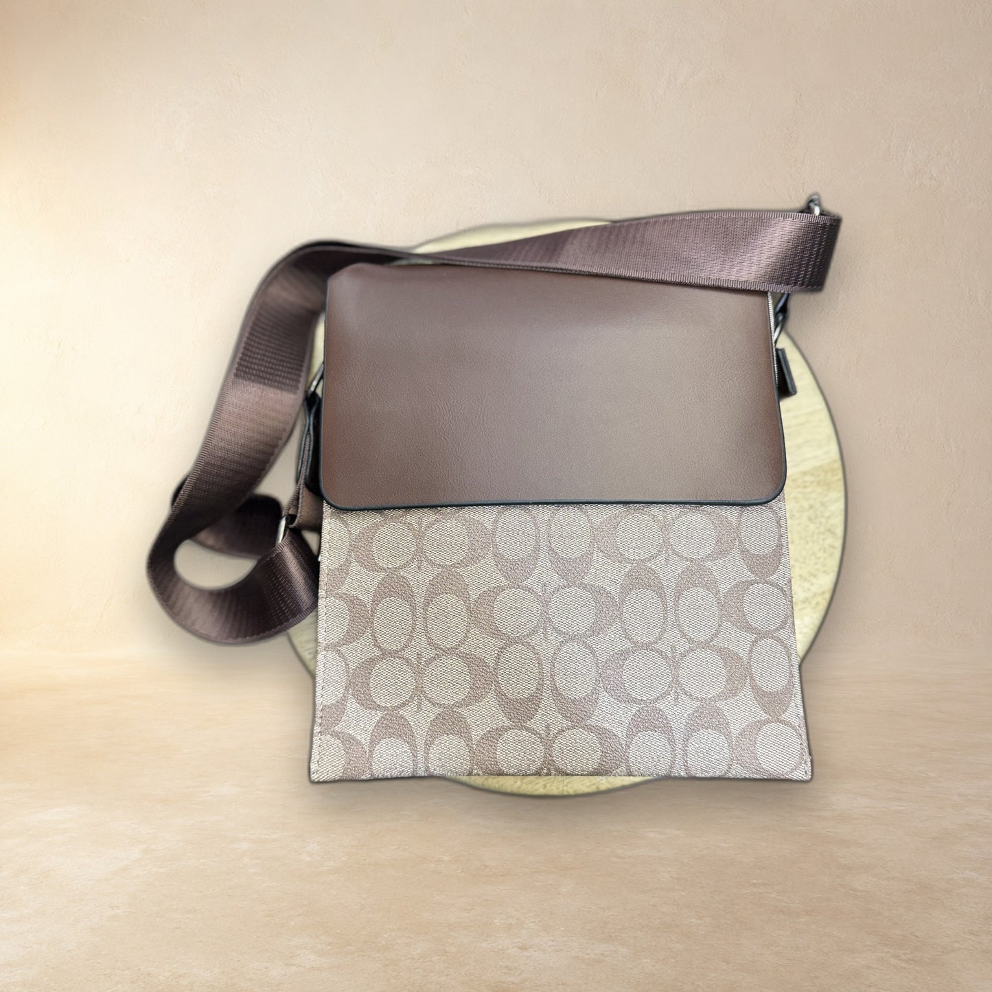Monogram Crossbody Messenger