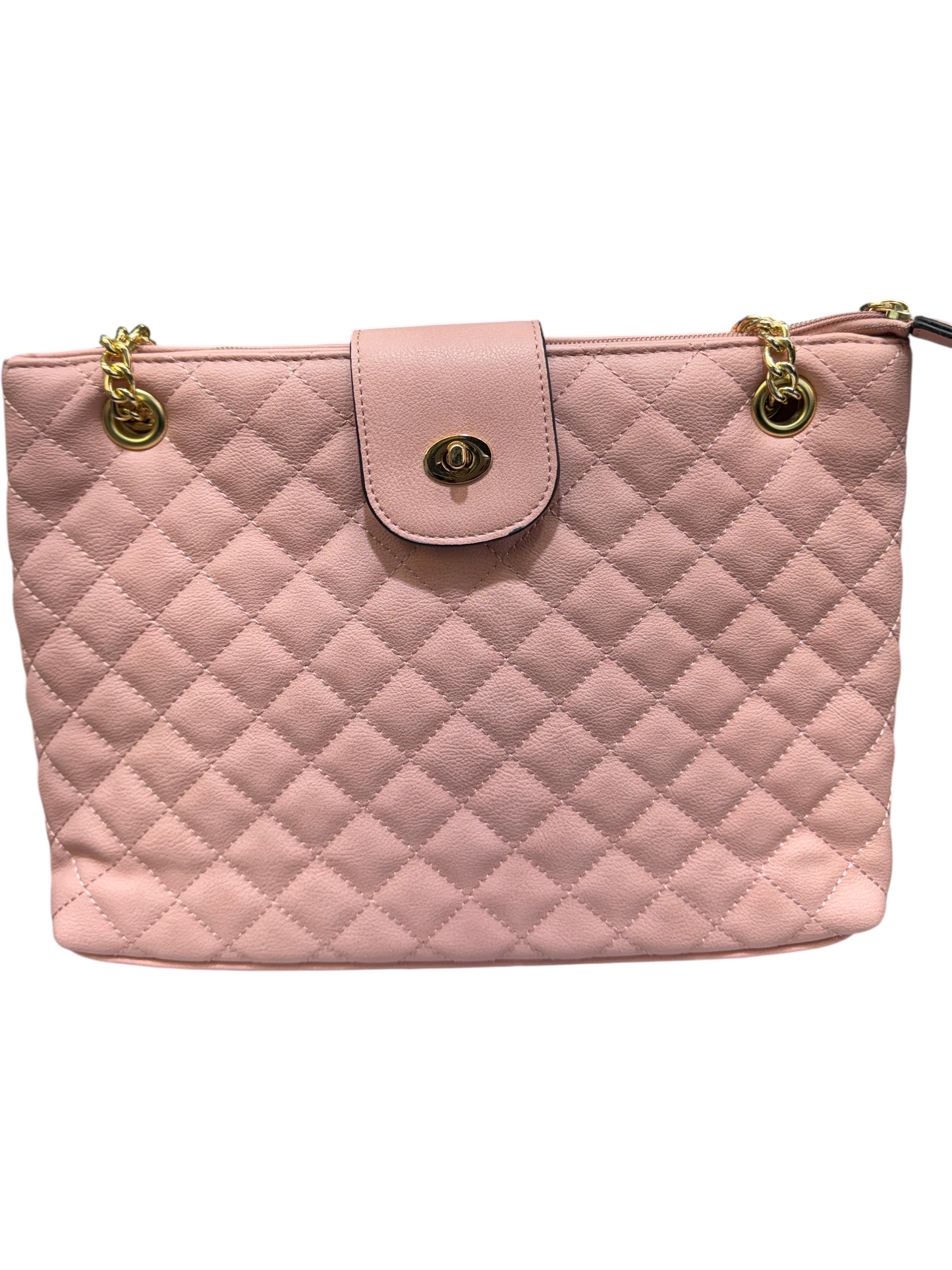 Diamond Quilted Chain Crossbody