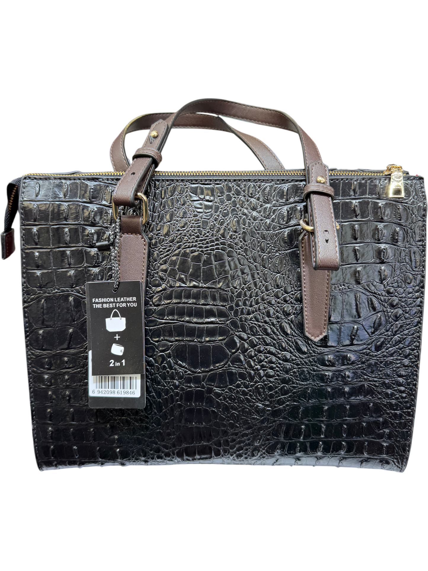 Croc Colorblock Tote
