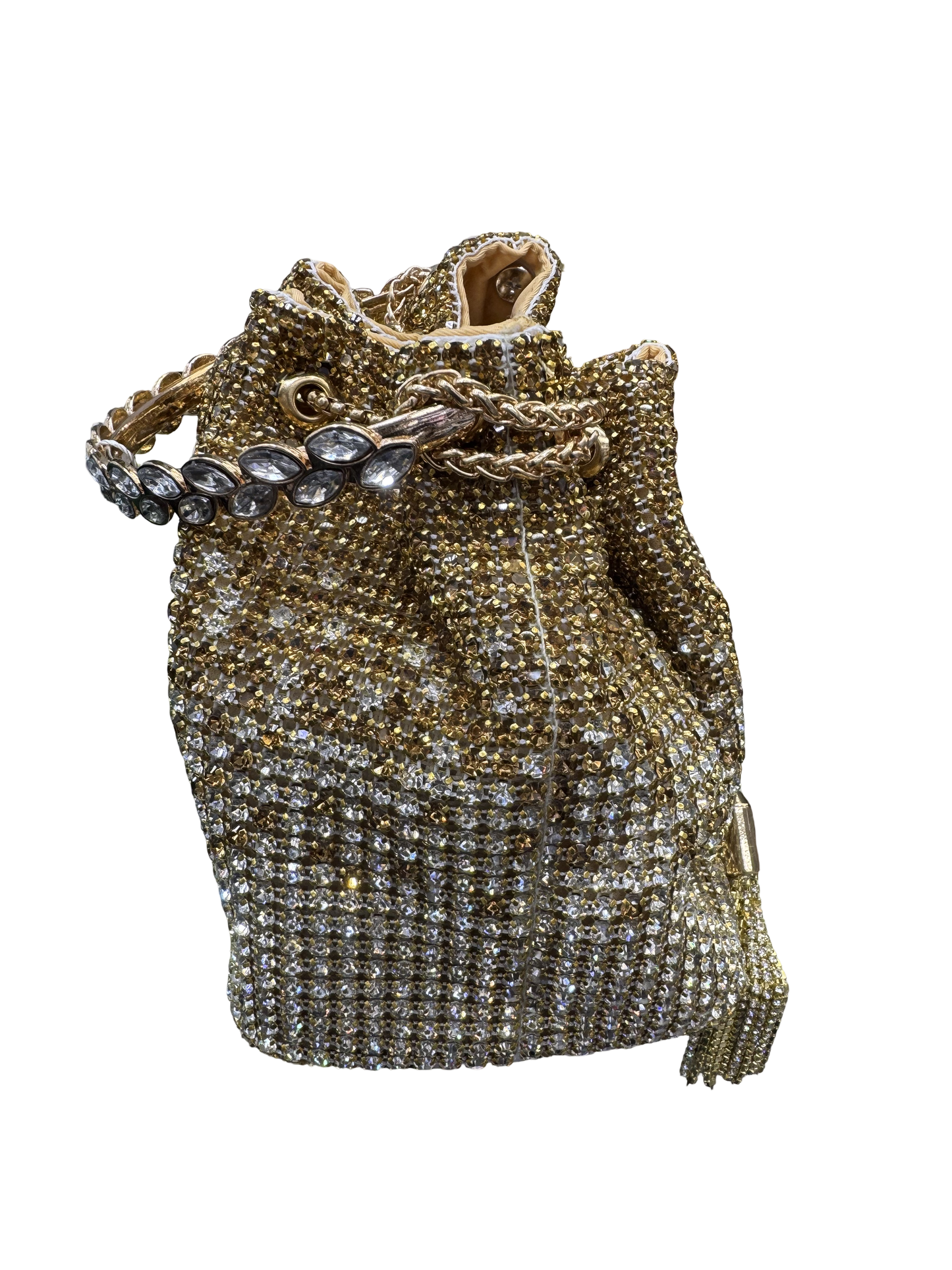 Luxe Bead Drawstring Pouch