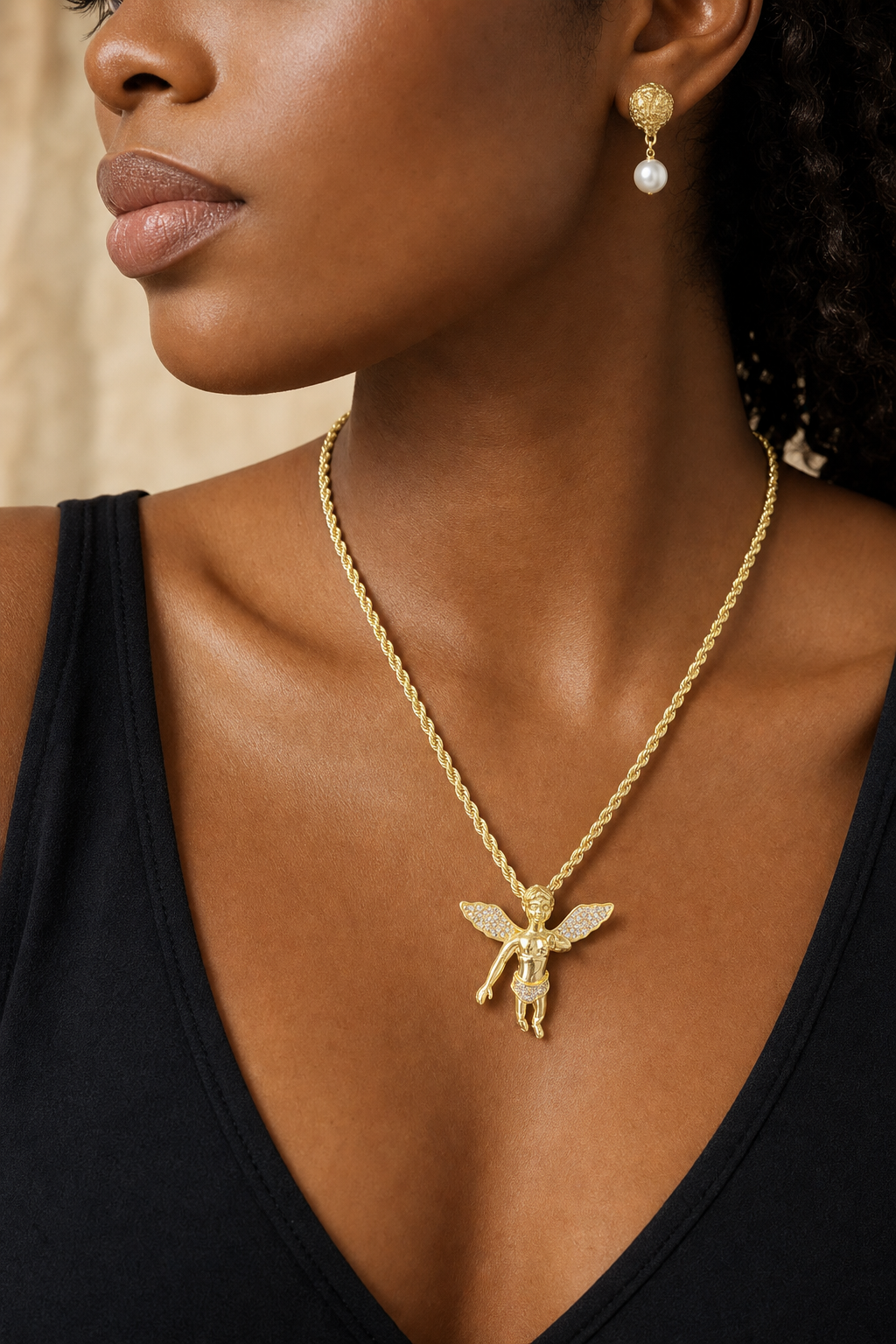 Twisted Rope Chain Necklace