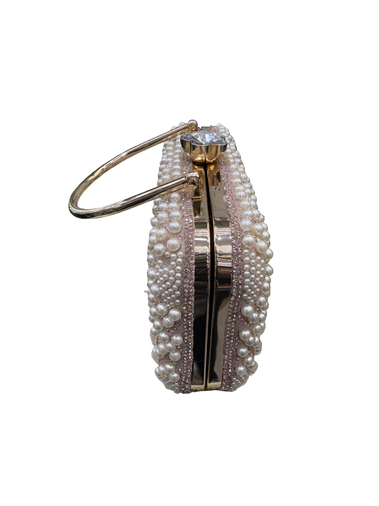 Pearl Beaded Minaudière