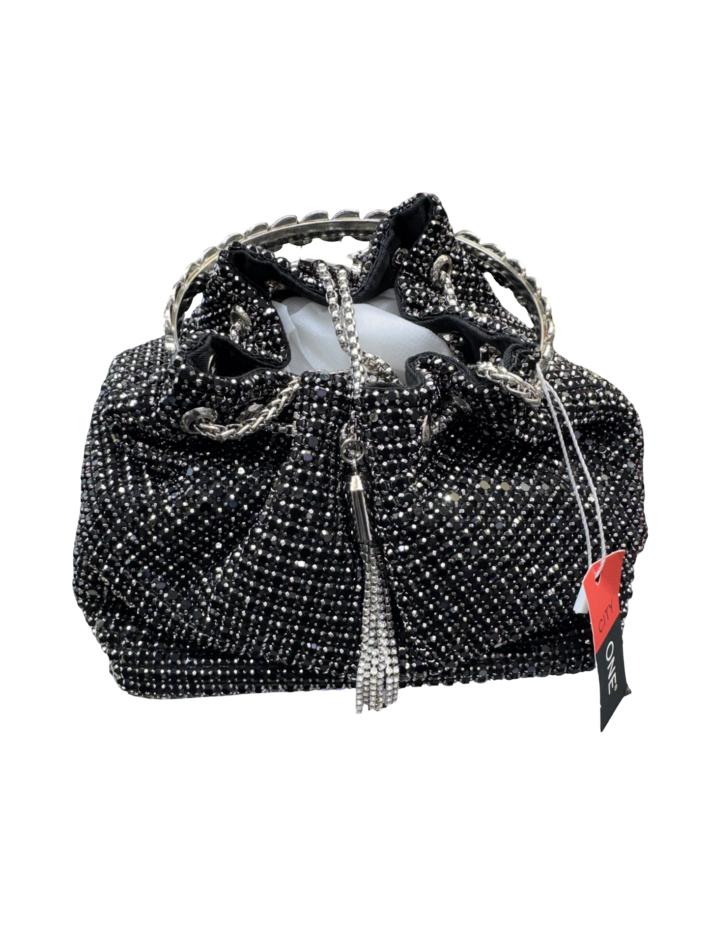 Luxe Bead Drawstring Pouch