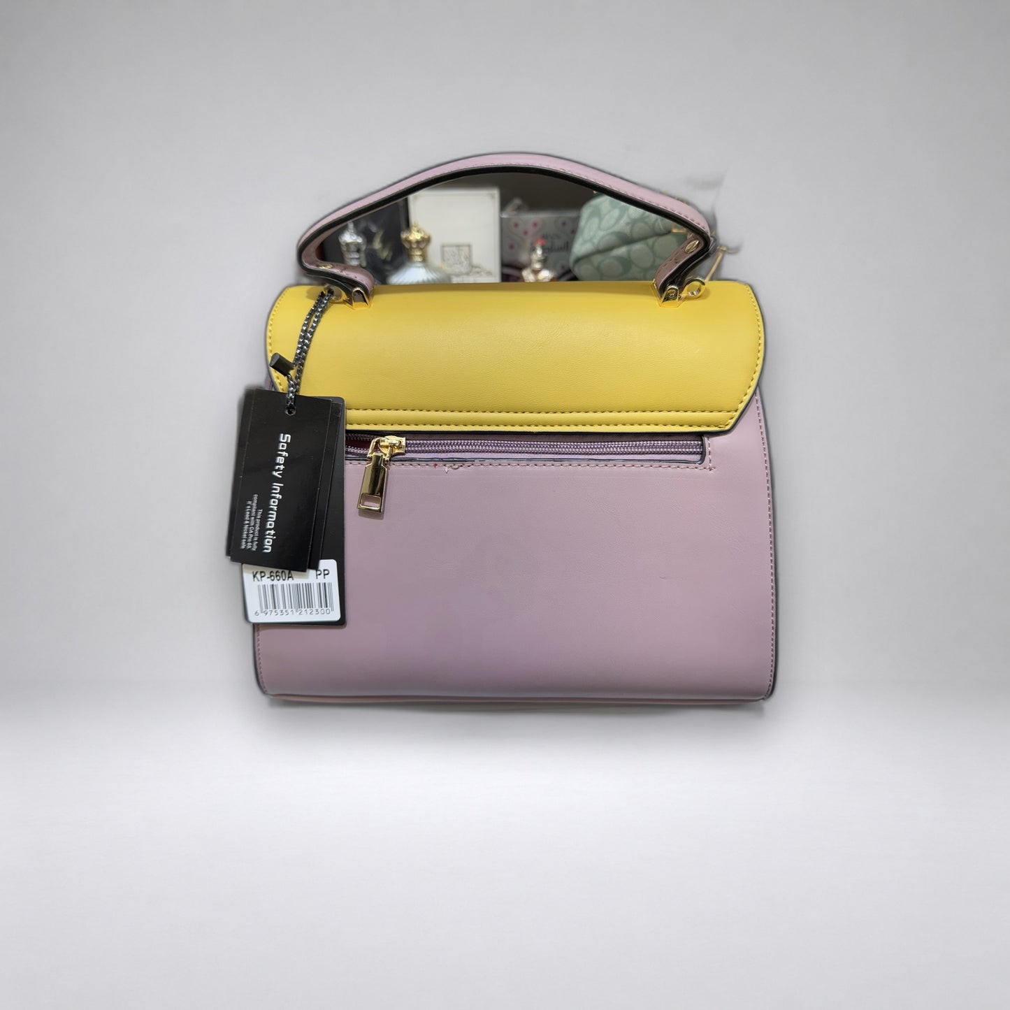 Colorblock Ring Closure Crossbody
