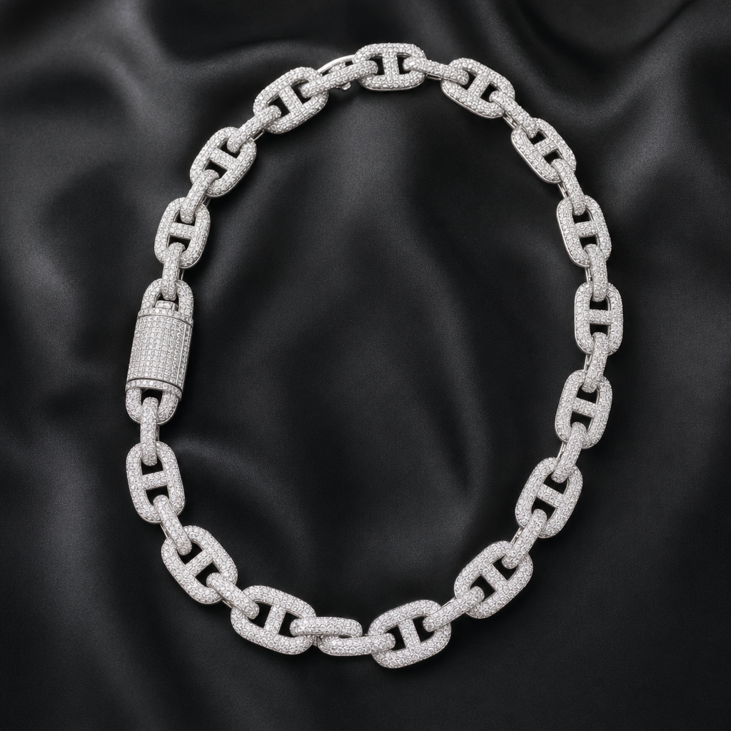 Silver Mariner Chain Necklace
