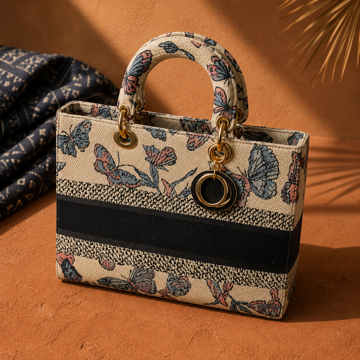 Butterfly Tapestry Tote