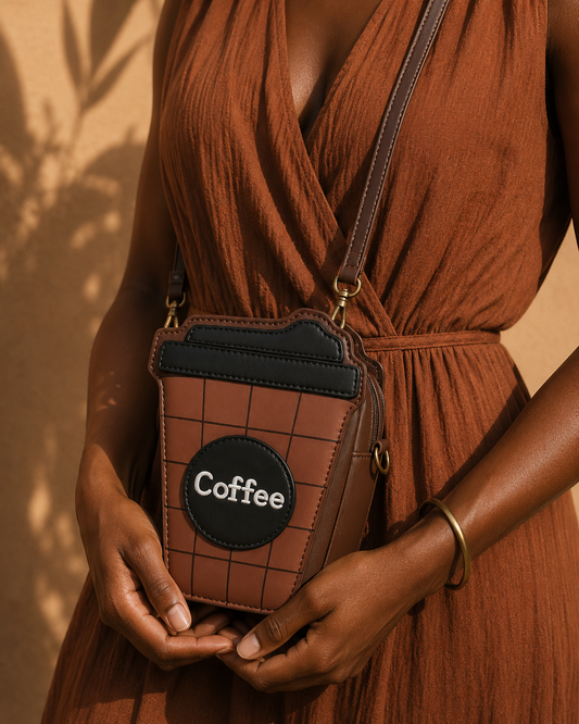 Coffee Cup Novelty Bag