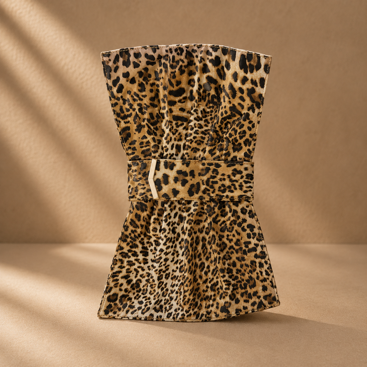 Leopard Print Clutch
