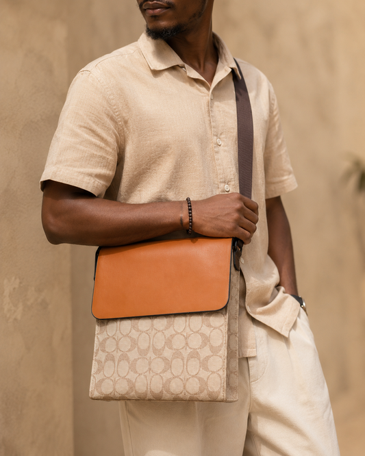 Monogram Crossbody Messenger