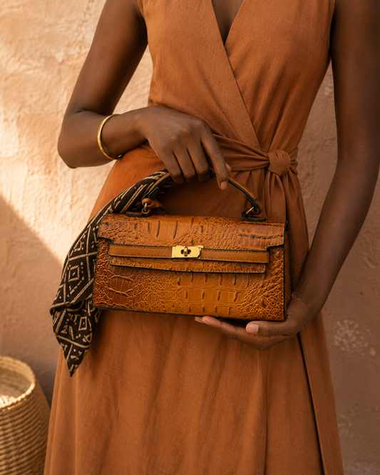 Croc Kelly Bag