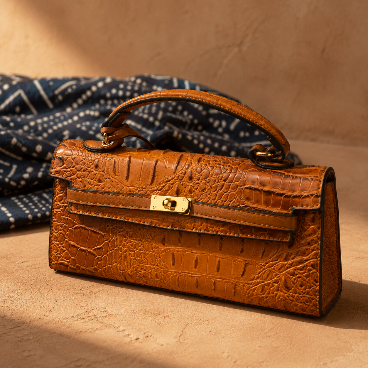 Croc Kelly Bag