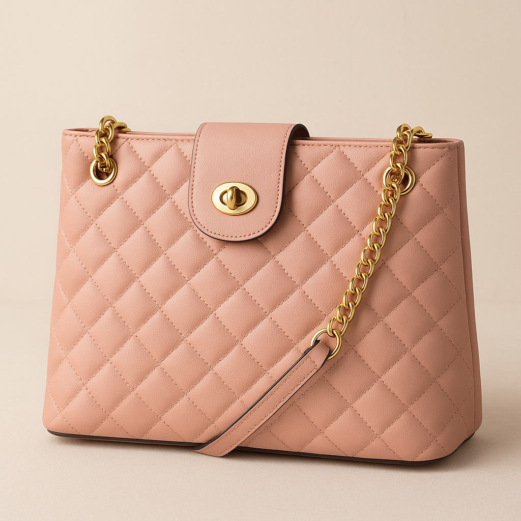 Diamond Quilted Chain Crossbody