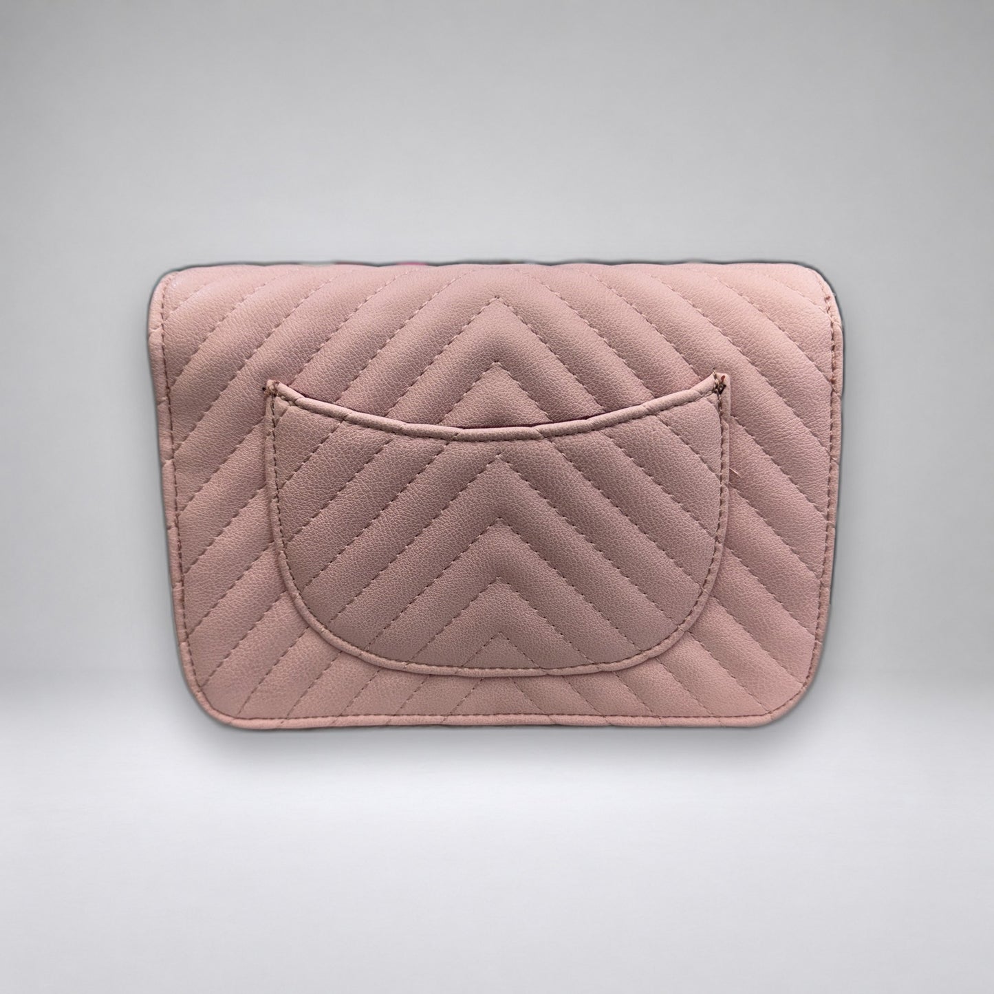 Chevron Quilted Flap Bag