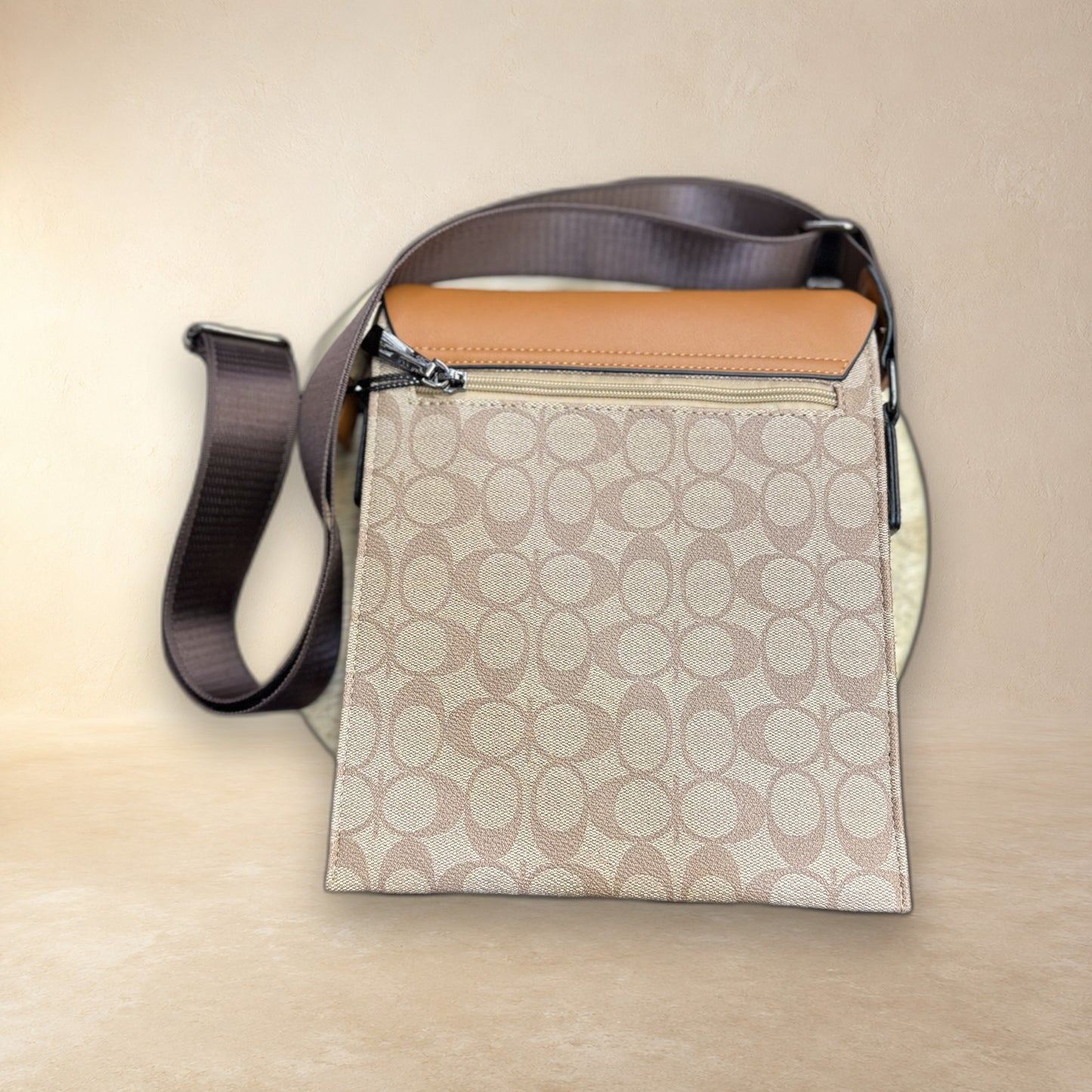 Monogram Crossbody Messenger