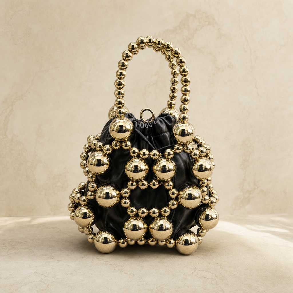 Orbit — Beaded Sphere Minaudière