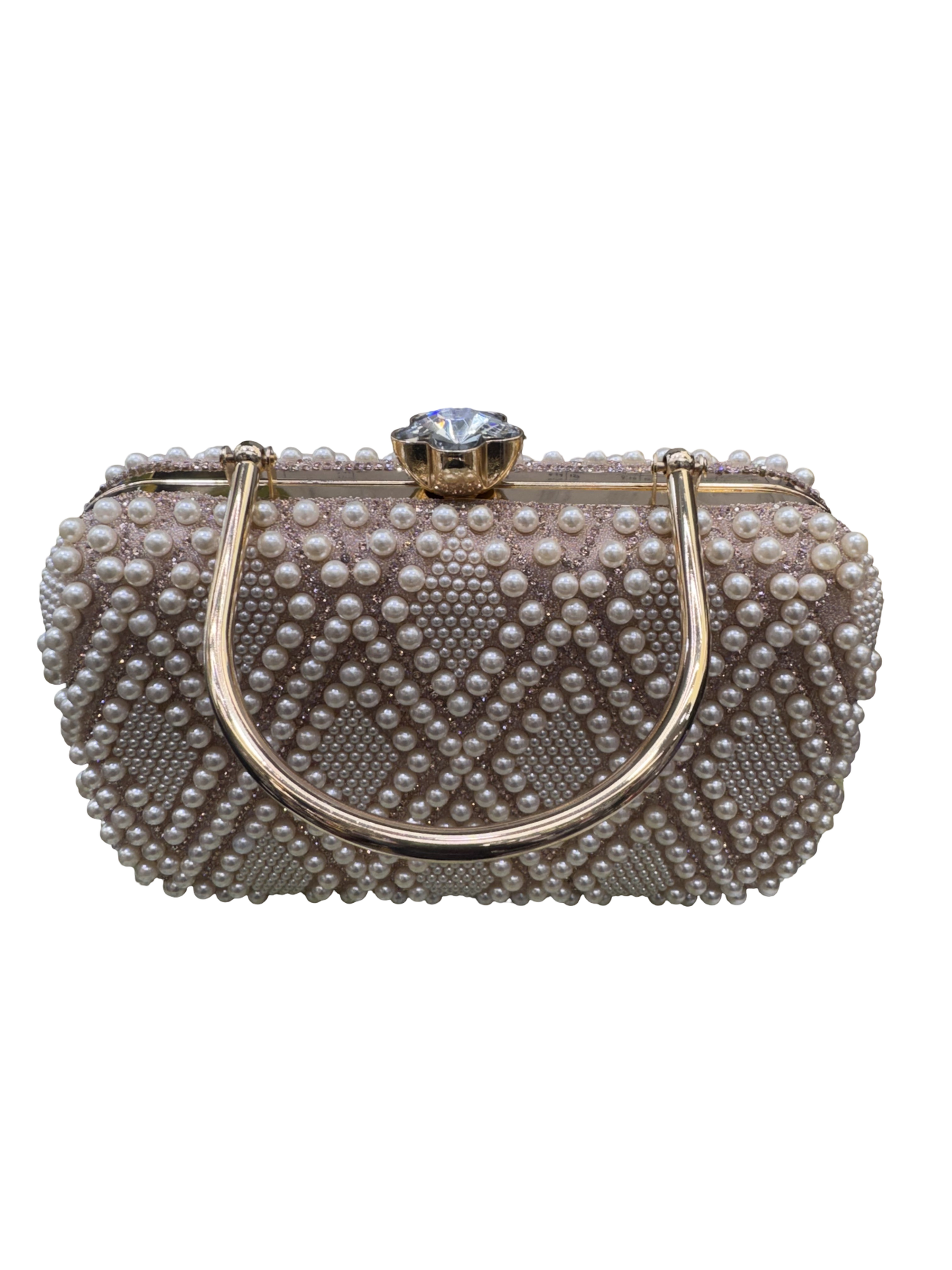 Pearl Beaded Minaudière