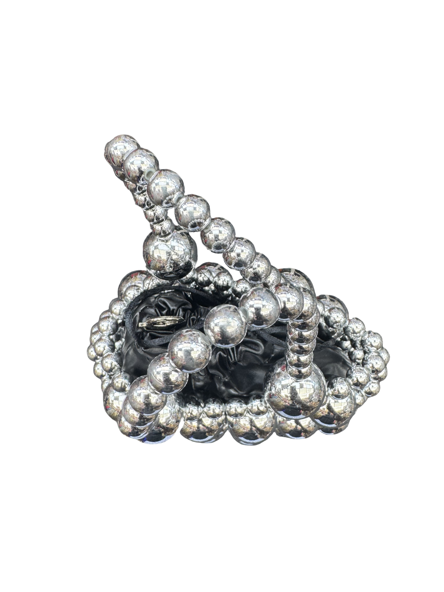 Gilded Sphere Beaded Handbag
