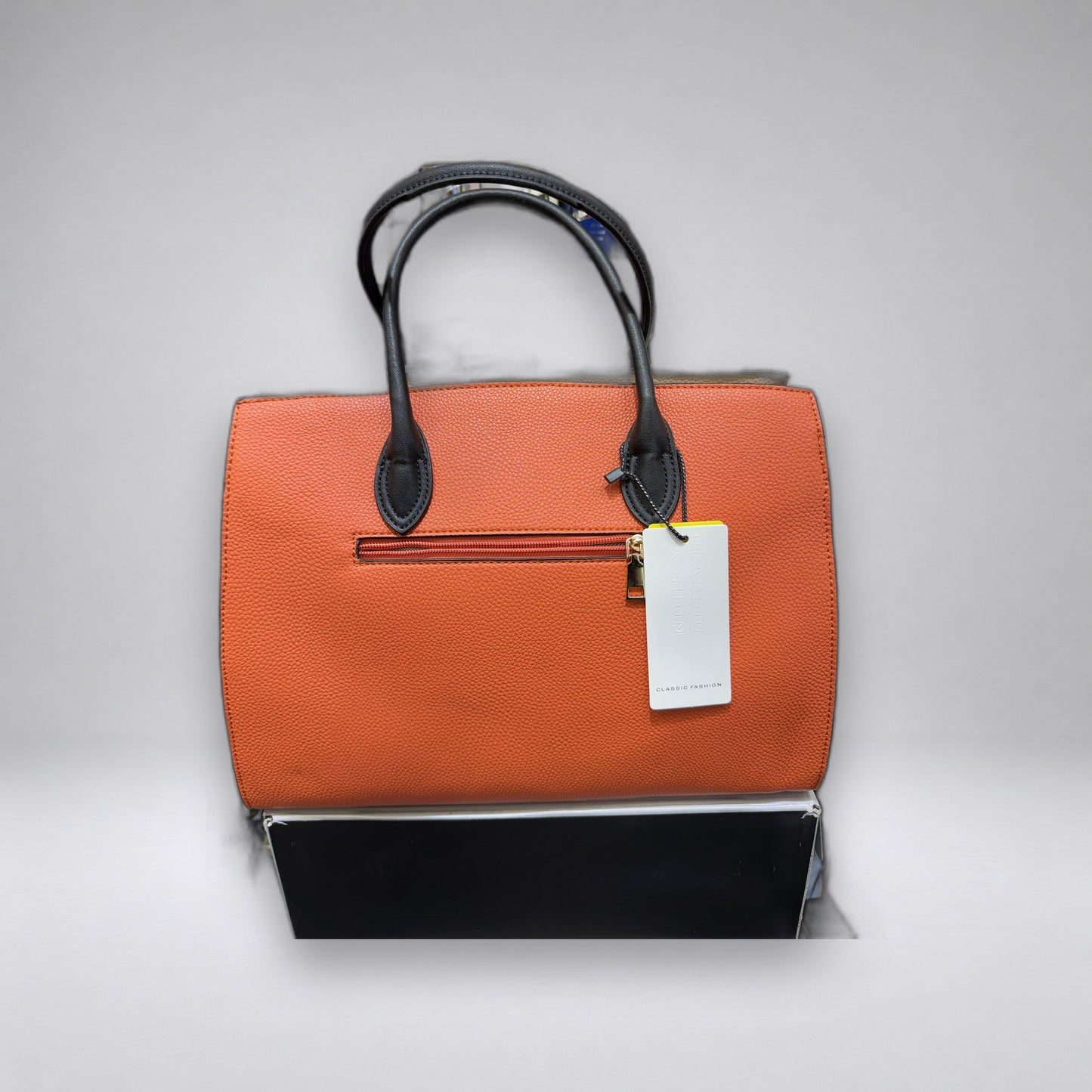 Colorblock Birkin Tote