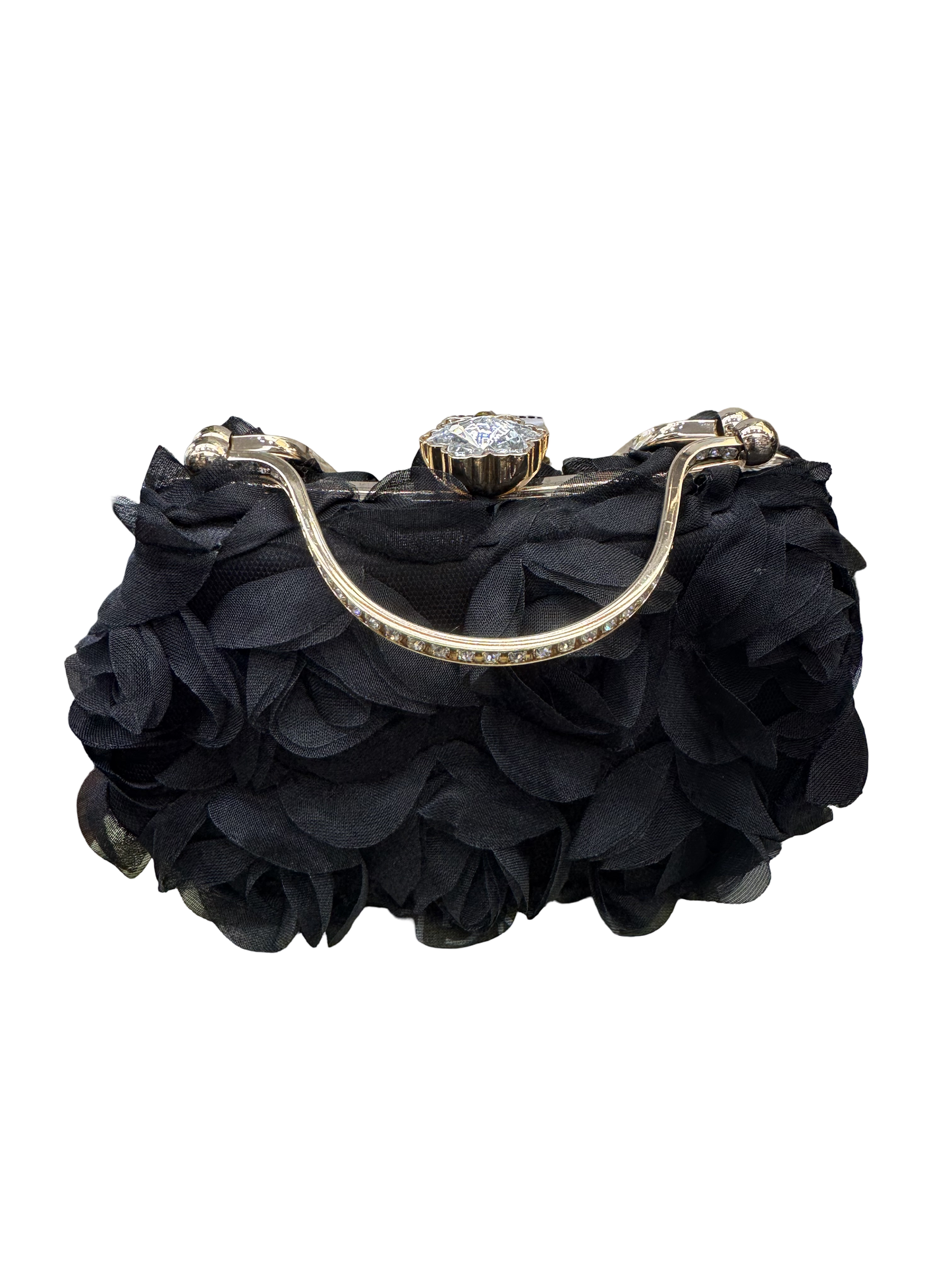 Rosette Frame Evening Clutch