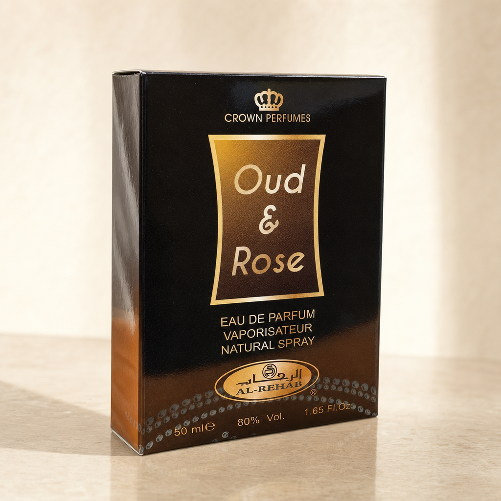Oud & Rose Eau de Parfum by Al-Rehab