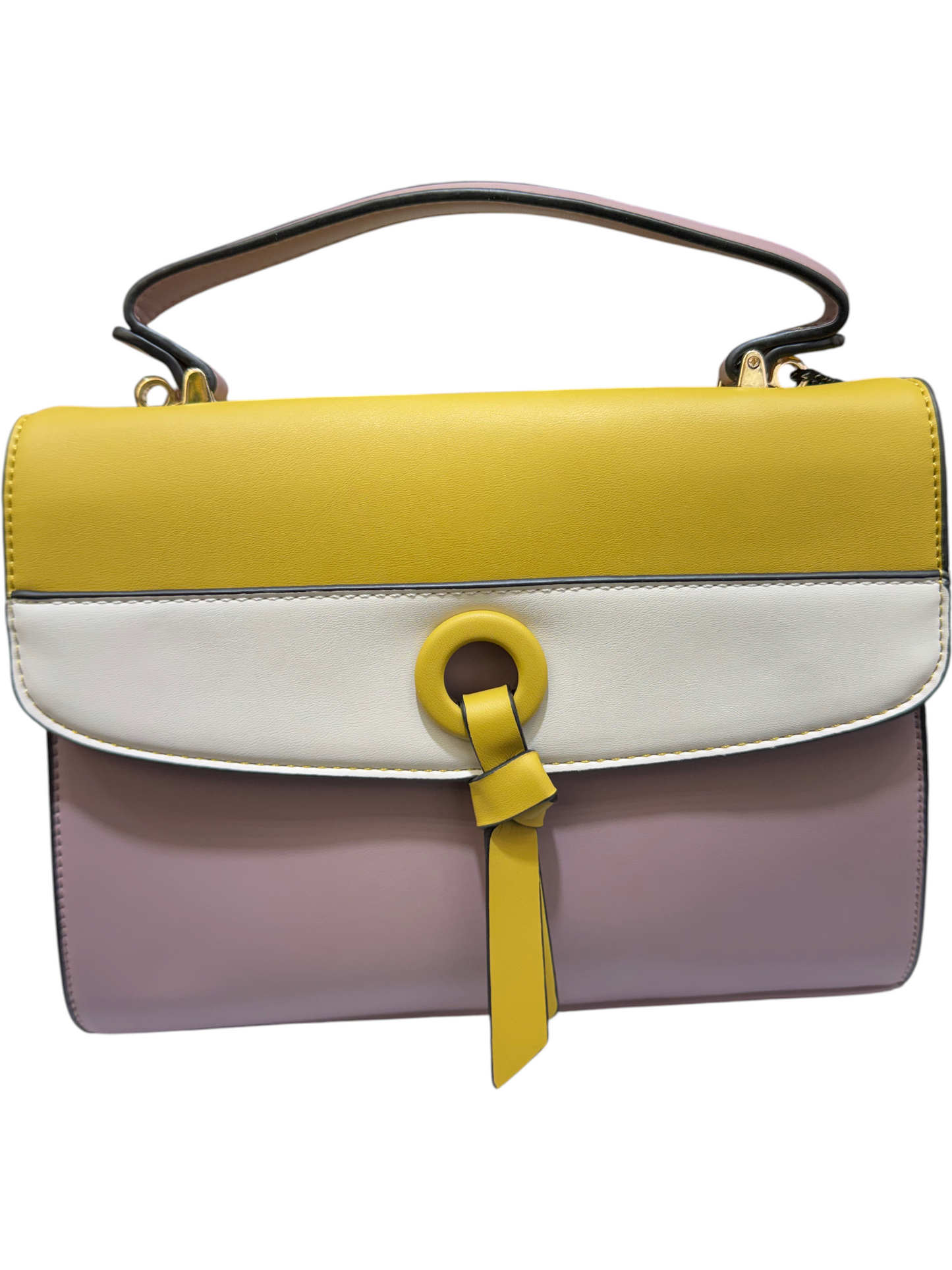 Colorblock Ring Closure Crossbody