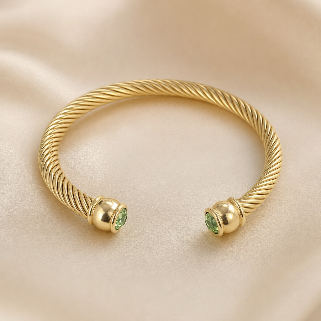 Cable Cuff Bracelet