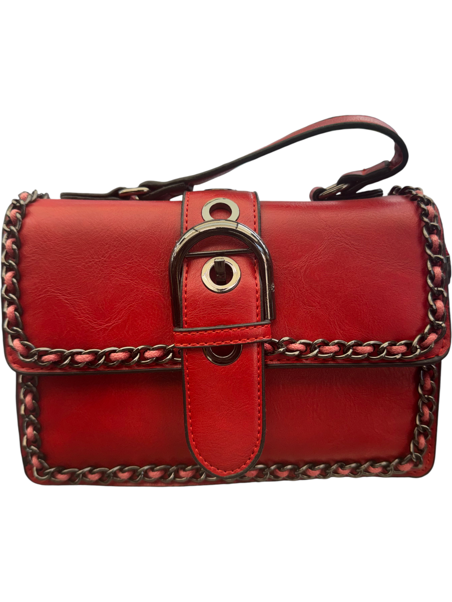 Chain Buckle Crossbody